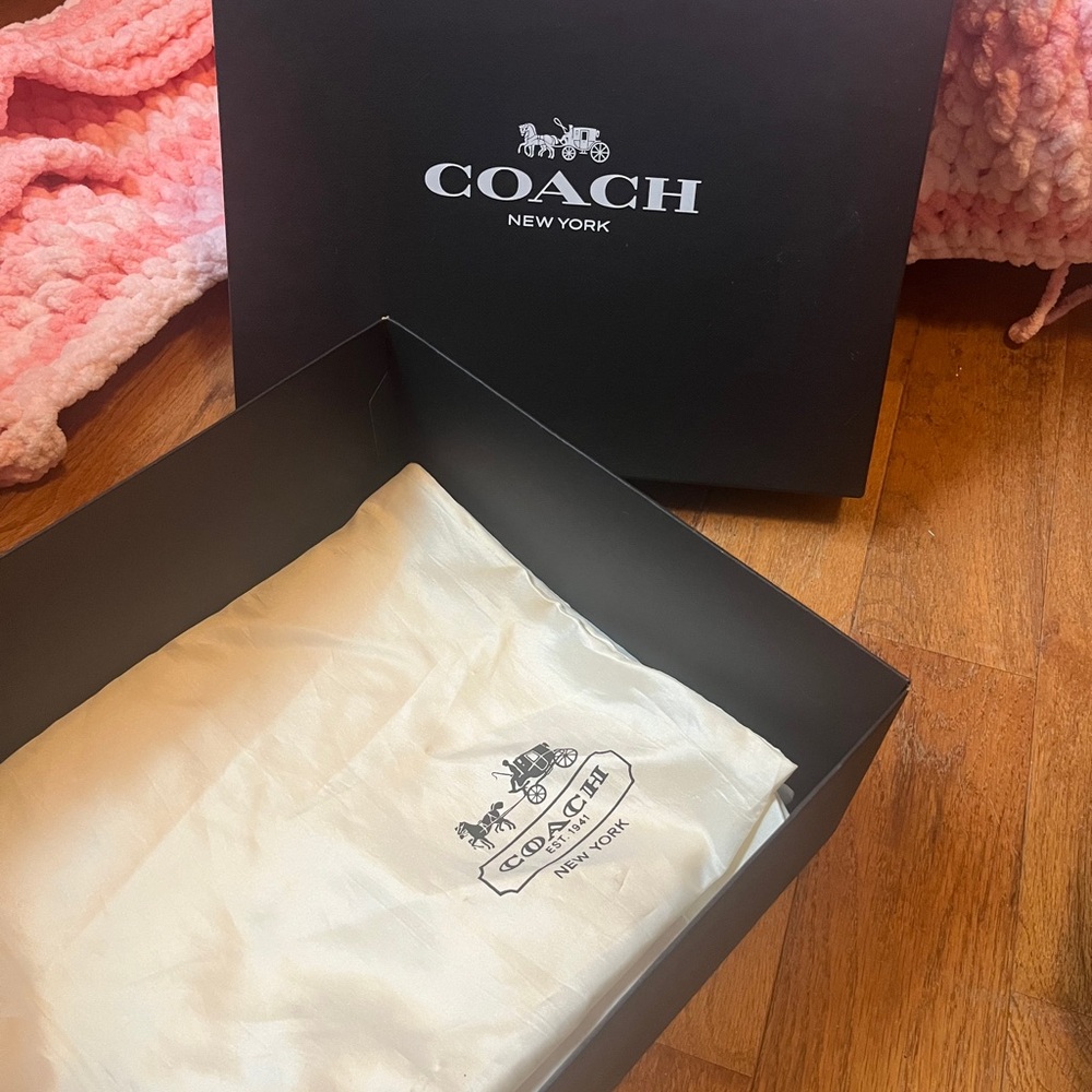 Coach Brown Leather Crossbody Bag - Picture 12 of 12